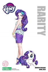 Size: 788x1182 | Tagged: safe, rarity, human, pony, unicorn, anime, human ponidox, humanized, kotobukiya, kotobukiya rarity, self ponidox, sleeveless