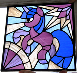 Size: 1792x1692 | Tagged: safe, artist:gela-g-i-s-gela, artist:tanya, derpibooru import, twilight sparkle, craft, irl, photo, solo, stained glass, stained glass (irl)