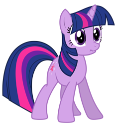 Size: 3500x3699 | Tagged: safe, artist:estories, derpibooru import, twilight sparkle, unicorn twilight, unicorn, the return of harmony, high res, scrunchy face, simple background, solo, transparent background, vector