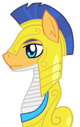 Size: 709x1127 | Tagged: safe, artist:missitofu, flash sentry, pony, male, royal guard, solo, stallion