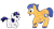 Size: 1255x680 | Tagged: safe, artist:faith-wolff, flash sentry, oc, oc:stella nova, pegasus, pony, unicorn, eye contact, faithverse, father and child, father and daughter, female, filly, goatee, male, next generation, offspring, older, open mouth, parent and child, parent:flash sentry, parent:twilight sparkle, parents:flashlight, raised hoof, raised leg, simple background, smiling, sunshine sunshine, transparent background