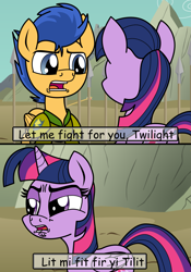 Size: 2429x3462 | Tagged: safe, artist:mandydax, artist:pananovich, flash sentry, twilight sparkle, twilight sparkle (alicorn), alicorn, pony, comic sans, crossover, daenerys targaryen, female, game of thrones, jorah mormont, mare, mocking, parody, spears