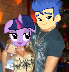 Size: 585x608 | Tagged: safe, flash sentry, twilight sparkle, equestria girls, background pony strikes again, brad, copypasta, douchebrad, drama bait, exploitable meme, female, flash hate, flashface, flashlight, male, meme, op is a cuck, op is trying to start shit, shipping, so cash, straight, waifu thief