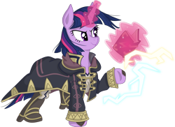 Size: 4005x2919 | Tagged: safe, artist:spinoffjoe, derpibooru import, twilight sparkle, book, clothes, fantasy class, fire emblem, mage, magic, miyuki sawashiro, robin (fire emblem), simple background, solo, transparent background, vector, voice actor joke, windswept mane, wizard