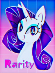 Size: 600x795 | Tagged: safe, artist:stacy_165cut, rarity, pony, unicorn, bust, solo, text