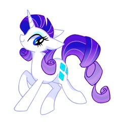 Size: 766x850 | Tagged: safe, artist:stacy_165cut, rarity, pony, unicorn, simple background, solo, white background