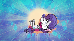 Size: 1920x1080 | Tagged: safe, screencap, rarity, pony, unicorn, my little pony: pony life, princess probz, spoiler:pony life s01e01, fainting couch, marshmelodrama, rarity being rarity