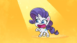 Size: 1280x720 | Tagged: safe, screencap, rarity, pony, unicorn, my little pony: pony life, spoiler:my little pony: pony life, cute, female, mare, raribetes, smiling