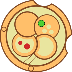 Size: 744x744 | Tagged: safe, artist:oak-tail, applejack, abstract, gallifreyan, no pony, round