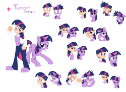 Size: 4500x3300 | Tagged: safe, artist:trinityinyang, derpibooru import, twilight sparkle, human, pony, expressions, human ponidox, humanized, twilight snapple