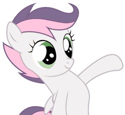 Size: 900x829 | Tagged: safe, scootaloo, sweetie belle, palette swap, scoota-belle, simple background, solo, vector, white background