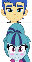 Size: 502x968 | Tagged: safe, artist:mrassi1000, flash sentry, sonata dusk, equestria girls, female, male, senata, shipping, straight