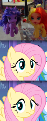 Size: 970x2496 | Tagged: safe, fluttershy, equestria girls, abomination, dafuq, funny, meme, reaction image, toy, wat, wtf