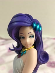 Size: 3024x4032 | Tagged: safe, rarity, human, pony, unicorn, equestria girls, backless, bare shoulders, beautiful, clothes, figure, human ponidox, humanized, jewelry, kotobukiya, kotobukiya rarity, moe, self ponidox, skirt, sleeveless, strapless