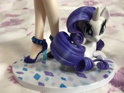 Size: 4032x3024 | Tagged: safe, rarity, human, pony, unicorn, equestria girls, beautiful, clothes, figure, high heels, human ponidox, humanized, jewelry, kotobukiya, kotobukiya rarity, legs, moe, self ponidox, shoes, standing, stiletto heels