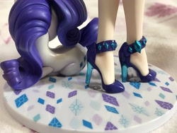 Size: 4032x3024 | Tagged: safe, rarity, human, pony, unicorn, equestria girls, beautiful, clothes, figure, high heels, human ponidox, humanized, jewelry, kotobukiya, kotobukiya rarity, legs, moe, self ponidox, shoes, standing, stiletto heels