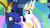 Size: 1366x768 | Tagged: safe, screencap, princess celestia, princess luna, alicorn, pony, between dark and dawn, boop, cute, discovery family logo, self-boop, smiling