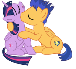 Size: 903x813 | Tagged: safe, artist:brony-commentator, flash sentry, twilight sparkle, twilight sparkle (alicorn), alicorn, pony, female, flashlight, kissing, love, male, mare, my little pony, neck, romance, romantic, shipping, sitting, straight