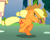 Size: 409x330 | Tagged: safe, screencap, applejack, earth pony, pony, magic duel, cropped, solo