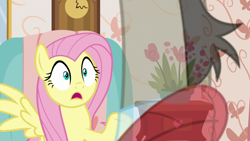 Size: 1280x720 | Tagged: safe, screencap, discord, fluttershy, pegasus, pony, discordant harmony, fading, transparent