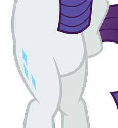 Size: 2000x2160 | Tagged: safe, edit, rarity, pony, unicorn, fake it 'til you make it, belly, bipedal, cropped, featureless crotch, hoof on hip, pictures of bellies, solo, vector, vector edit