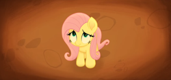 Size: 1652x778 | Tagged: safe, screencap, fluttershy, pegasus, pony, my little pony: the movie, cropped, cute, hnnng, i'm the friend you need, looking up, shyabetes, solo, weapons-grade cute