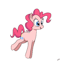 Size: 793x768 | Tagged: safe, artist:docwario, pinkie pie, earth pony, pony, animated, dumb running ponies, faceplant, female, frown, gif, mare, open mouth, perfect loop, pinkie being pinkie, pinkie physics, plot, ponk, rolling, silly, silly pony, simple background, smiling, solo, transparent background, tumbling, underhoof, wat, wide eyes, you spin me right round