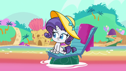 Size: 1920x1080 | Tagged: safe, screencap, rarity, pony, unicorn, my little pony: pony life, spoiler:my little pony: pony life, hat