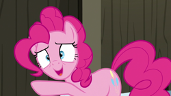 Size: 1280x720 | Tagged: safe, screencap, pinkie pie, pony, not asking for trouble, solo