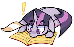 Size: 927x586 | Tagged: safe, artist:kyzacreations, derpibooru import, twilight sparkle, book, reading, solo