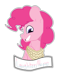 Size: 800x940 | Tagged: safe, artist:eivilpotter, pinkie pie, earth pony, pony, female, jewelry, mare, necklace, solo