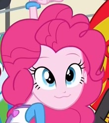 Size: 327x372 | Tagged: safe, screencap, pinkie pie, equestria girls, rainbow rocks, :3, cropped, cute, diapinkes