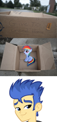 Size: 1323x2853 | Tagged: safe, flash sentry, fanfic:my little dashie, equestria girls, bradface, dashie meme, exploitable meme, image macro, meme