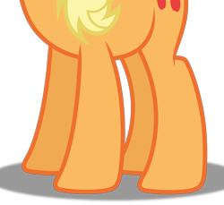 Size: 2256x2062 | Tagged: safe, artist:teentitansfan201, applejack, earth pony, pony, cropped, hooves, simple background, solo, transparent background, vector