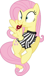 Size: 3672x6356 | Tagged: safe, artist:frownfactory, fluttershy, pegasus, pony, .svg available, blowing, blowing whistle, clothes, female, mare, referee, referee fluttershy, referee shirt, shirt, simple background, solo, svg, transparent background, vector, whistle, whistle necklace, wings