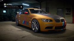 Size: 1920x1080 | Tagged: safe, applejack, 3d, bmw, bmw m3, car, need for speed, no pony