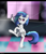 Size: 2595x3022 | Tagged: safe, artist:spenws, dj pon-3, vinyl scratch, pony, unicorn, female, horn, mare, solo