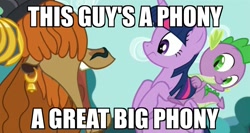 Size: 1280x683 | Tagged: safe, derpibooru import, edit, edited screencap, screencap, prince rutherford, spike, twilight sparkle, twilight sparkle (alicorn), alicorn, dragon, pony, yak, party pooped, dragons riding ponies, family guy, female, image macro, mare, meme, riding