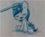 Size: 988x808 | Tagged: safe, artist:arielsbx, dj pon-3, vinyl scratch, pony, unicorn, brushie, eyes closed, solo, traditional art, underhoof