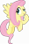 Size: 3698x5684 | Tagged: safe, artist:sinkbon, fluttershy, pegasus, pony, dreamworks face, simple background, solo, transparent background, vector