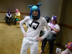 Size: 3072x2304 | Tagged: safe, dj pon-3, vinyl scratch, human, cosplay, irl, irl human, photo