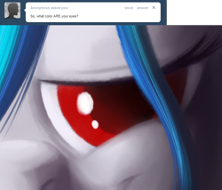 Size: 1280x1094 | Tagged: artist needed, safe, dj pon-3, vinyl scratch, pony, unicorn, askdjp0n3, solo, tumblr