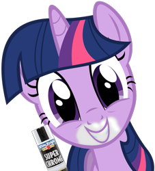 Size: 851x938 | Tagged: safe, derpibooru import, twilight sparkle, mad max, mad max fury road, paint can, simple background, transparent background, witness me