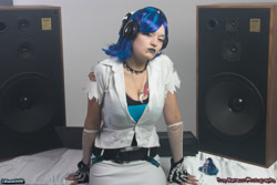 Size: 4535x3024 | Tagged: safe, artist:lilium666, dj pon-3, vinyl scratch, human, cosplay, irl, irl human, photo, solo