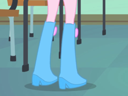 Size: 2048x1536 | Tagged: safe, screencap, pinkie pie, equestria girls, equestria girls (movie), boots, clothes, legs, pictures of legs, shoes