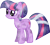 Size: 8828x7920 | Tagged: dead source, safe, artist:birdalliance, derpibooru import, twilight sparkle, crystal pony, pony, absurd resolution, crystallized, simple background, solo, transparent background, vector