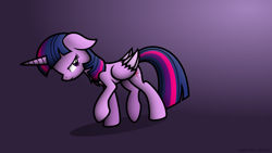 Size: 6000x3375 | Tagged: safe, artist:starlessnight22, derpibooru import, twilight sparkle, twilight sparkle (alicorn), alicorn, pony, female, mare, solo, vector