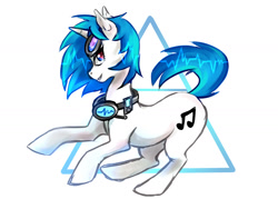 Size: 1400x1000 | Tagged: safe, artist:naminzo, dj pon-3, vinyl scratch, pony, unicorn, female, horn, mare, solo