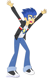 Size: 1600x2263 | Tagged: safe, artist:jucamovi1992, flash sentry, equestria girls, simple background, solo, transparent background, vector, watermark