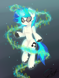 Size: 1200x1600 | Tagged: safe, artist:sprocketart, dj pon-3, vinyl scratch, pony, unicorn, female, horn, mare, solo